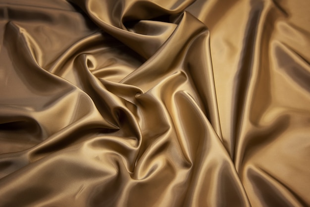 Brown viscose fabric texture. 