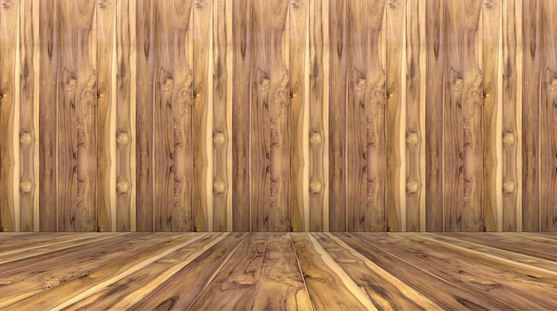 brown wall and floor wood background