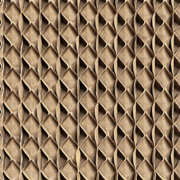 Photo a brown wall with a brown textured surface