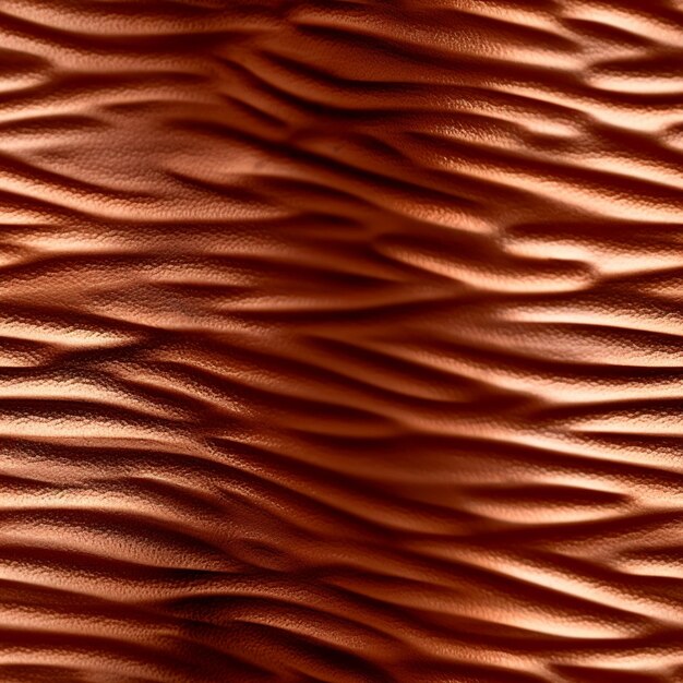 A brown wall with a textured pattern in the middle.