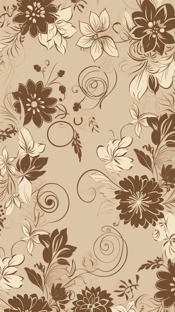 A brown wallpaper with the word o on it.