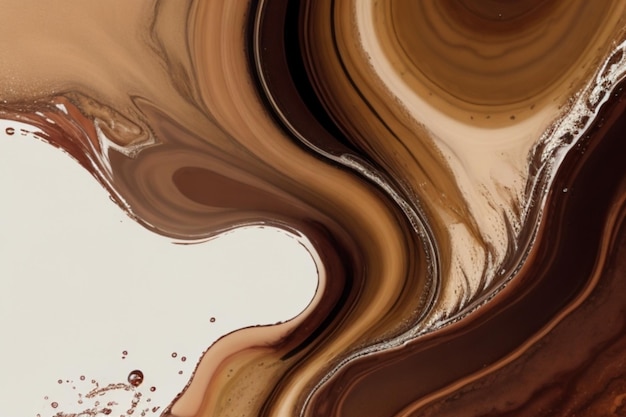 Brown water colour background