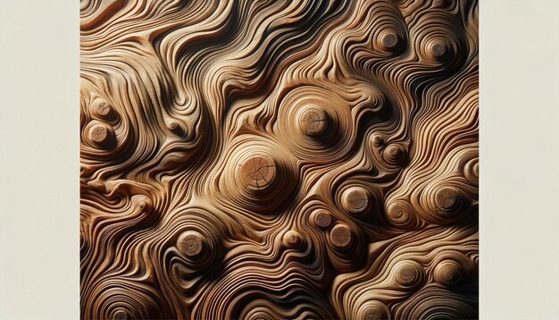 Brown Wave Patterns 3D Waves Marbling and More