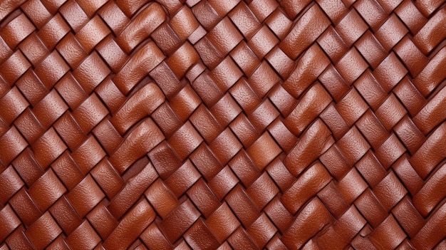 brown weave leather texture