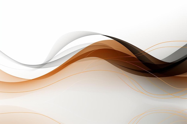 Photo a brown and white abstract background with waves