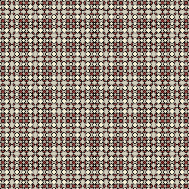 A brown and white pattern with a geometric pattern.