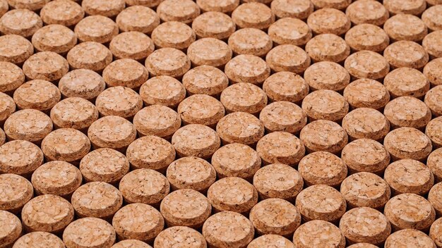 Brown wine corks background