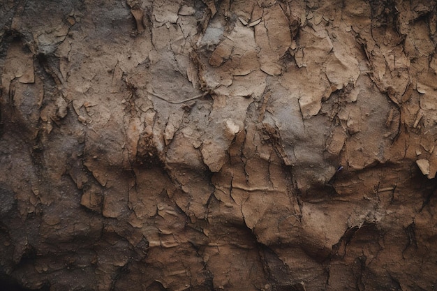 A brown wood log texture