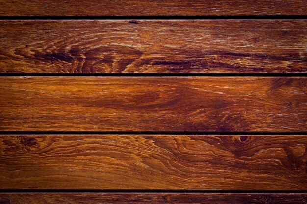 Brown wood plank wall horizontal background texture old panels