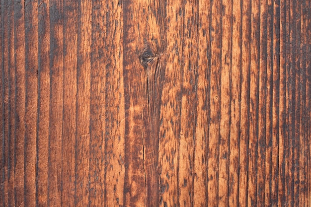 Brown wood texture with natural pattern dark board as background