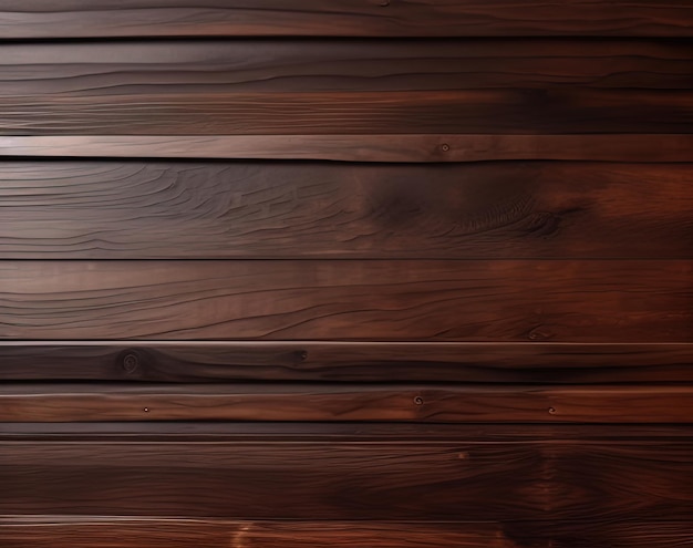 A brown wood wall with dark brown wood panels.