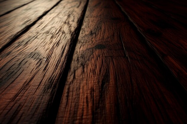 brown wooden floor