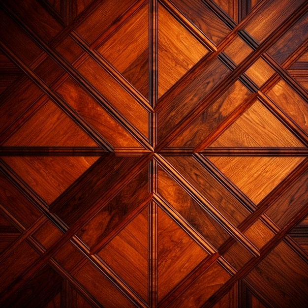 brown wooden floor