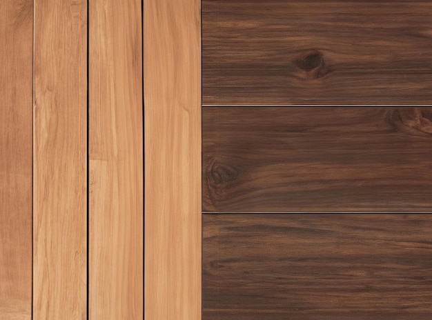 Brown wooden flooring