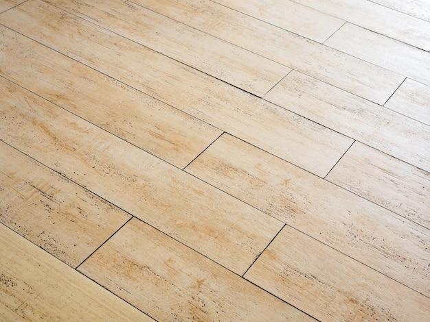 Brown wooden pavement floor design in the house rubber tile realistic wooden pattern surface Abstract wood grain rubber flooring tile texture material background