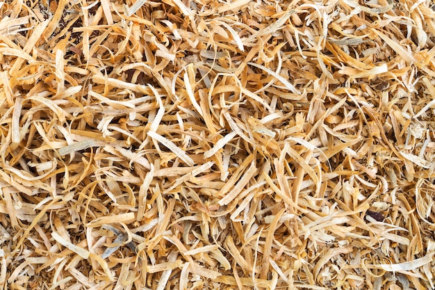 Brown wooden sawdust nature texture background