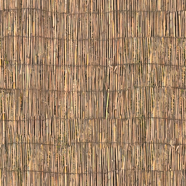 A brown woven wall with a pattern of lines and lines.