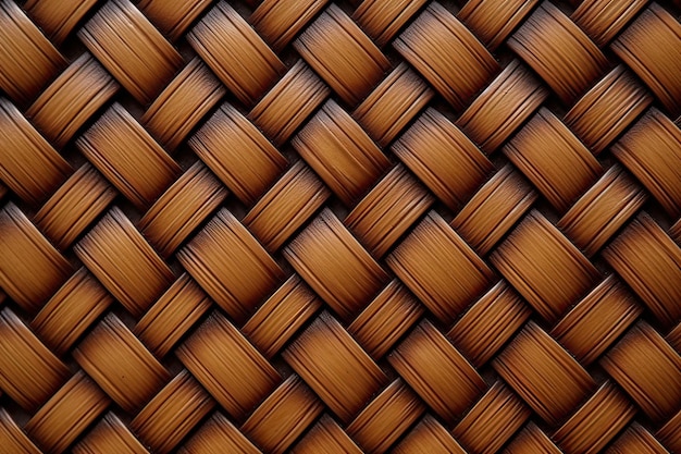 A brown woven wallpaper with the word bamboo on it.