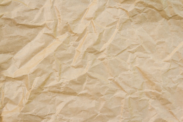 Brown wrinkle recycle paper background