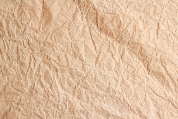 Brown wrinkle recycle paper background