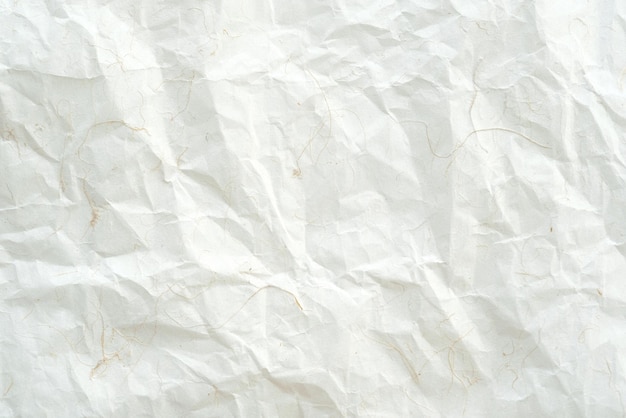 Коричневая морщинистая бумага Японская шелковица ручной работы мятая текстура бумаги фон
