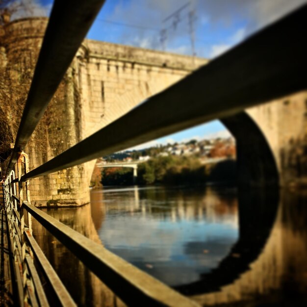 Foto brug over de rivier