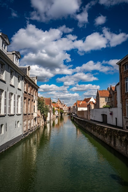 Brugge in de oude stad van België