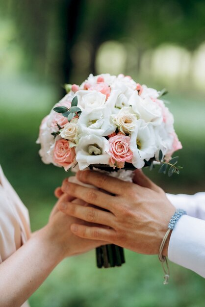 Bruidsboeket bloemen