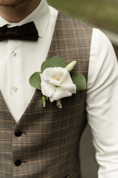 Bruidsboutonnière