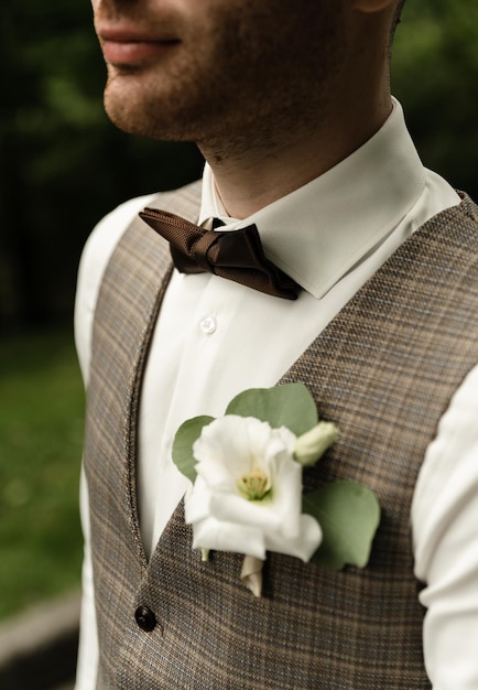 Bruidsboutonnière