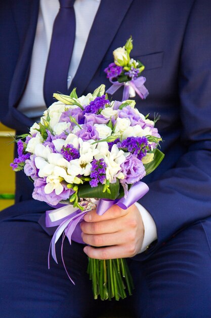 Bruiloft boeket bloemen