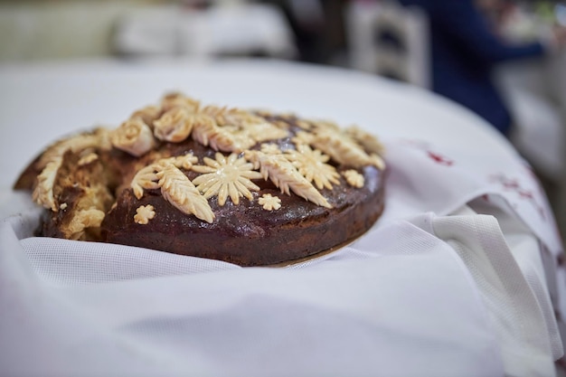 Bruiloft vers brood Vers gebakken brood