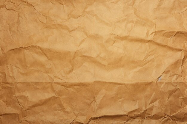 Foto bruin gerecycled kraftpapier verkrumpled uitzicht