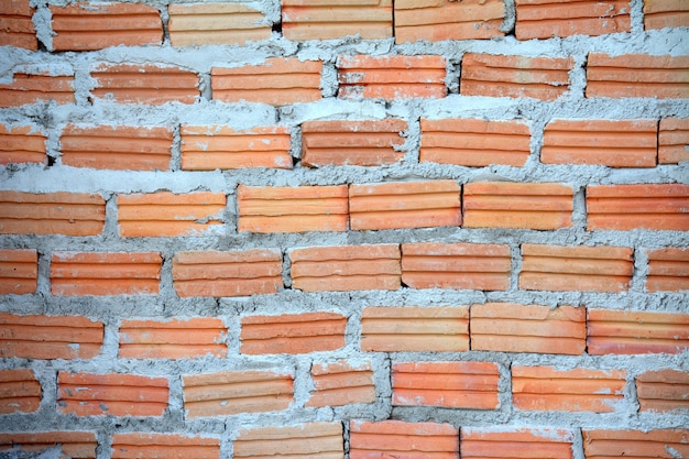 Bruine bakstenen muur