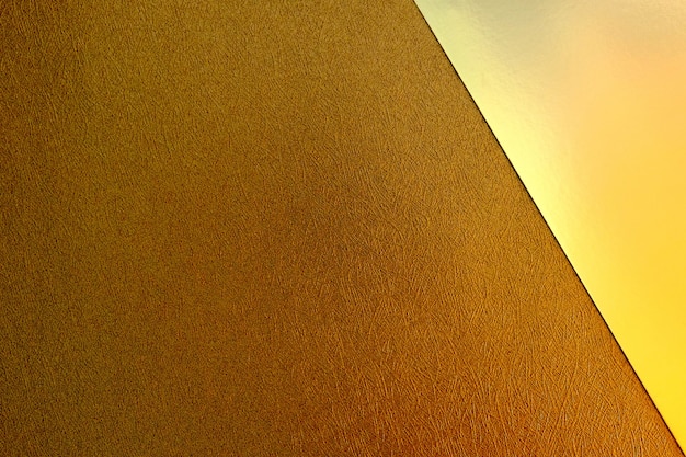 Bruine en gouden papier geometrische achtergrond