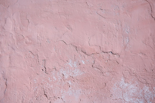 bruine gepleisterde muur, leeg grunge vintage oppervlakteontwerp