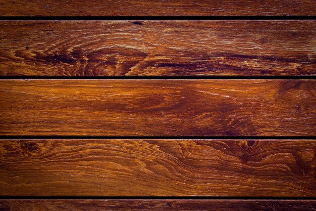 Bruine houten plank muur horizontale achtergrond textuur oude panelen