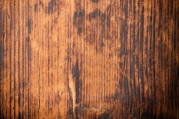 Bruine houtstructuur met natuurlijk patroon donker bord als achtergrond