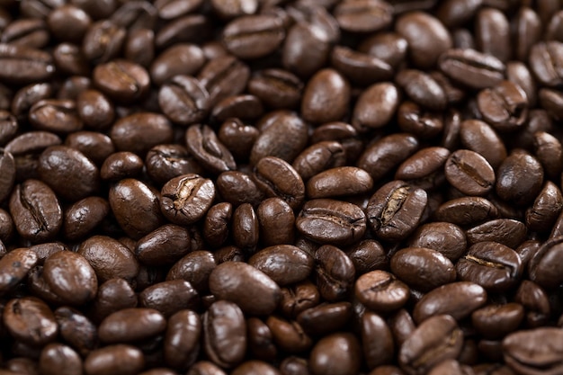 Bruine koffieboonachtergrond