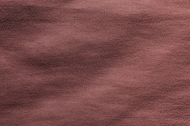 Bruine stof doek polyester textuur achtergrond.