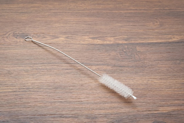 Brush for cleaning drinking straws zero waste lifestyle