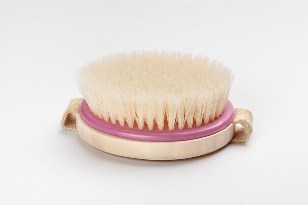 Brush for dry body massage