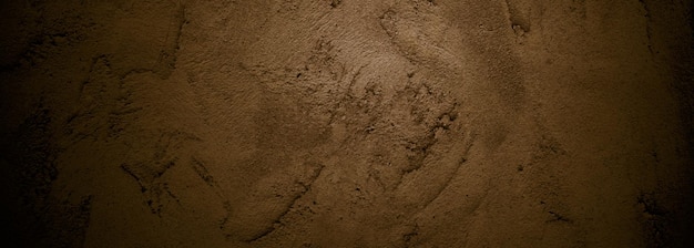 Brush scratches on the wall Scary dark walls slightly light black concrete cement texture for background