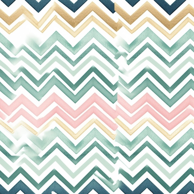 Brush Stroke Chevron