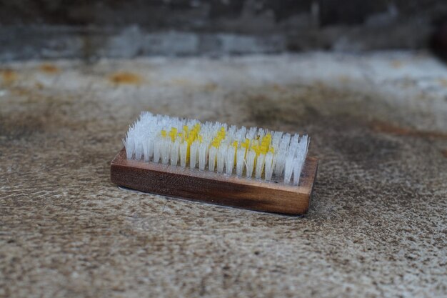 Photo a brush used for washing clothes