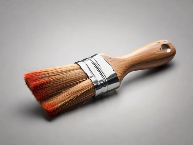 a brush with a black band on it