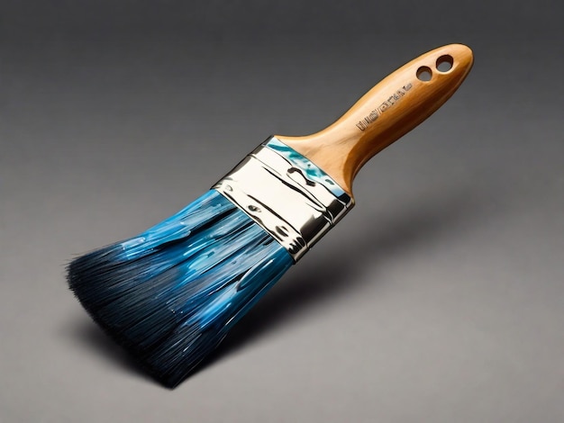 Photo a brush with the number 1 on it is next to a brush