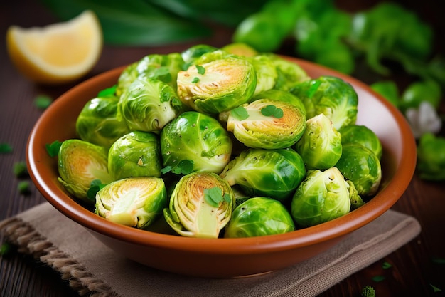 Brussels Sprouts Healthy Meal