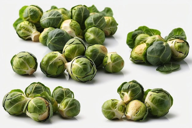 Photo brussels sprouts png on a transparent background ar c