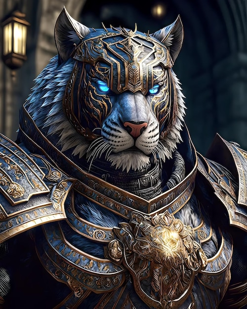 Brutal metal tiger